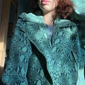 Snakeskin Diane Gilman Jacket